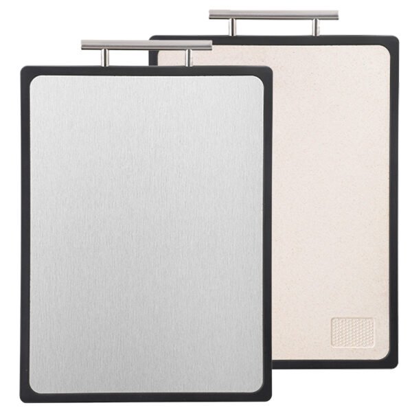 HKCBSLLHT1.MAIN Doubled-Sided Titanium & Wheat Straw Polypropylene Cutting Board