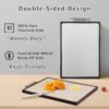 HKCBSLLHT1.PT02 Doubled-Sided Titanium & Wheat Straw Polypropylene Cutting Board